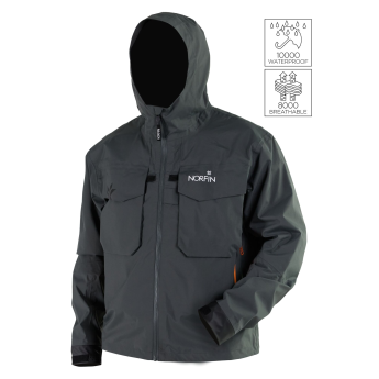 Куртка забродная NORFIN PILOT GRAY 02 р.M