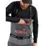 Полукомбинезон забродный NORFIN PILOT STOCKINGFOOT GRAY р.M 83329-02M
