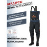Полукомбинезон забродный NORFIN PILOT BOOTFOOT р.43-MS с сапогами 82231-43-MS