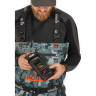 Полукомбинезон забродный NORFIN PILOT CAMO BOOTFOOT р.44-L с сапогами резина 83400-44-L